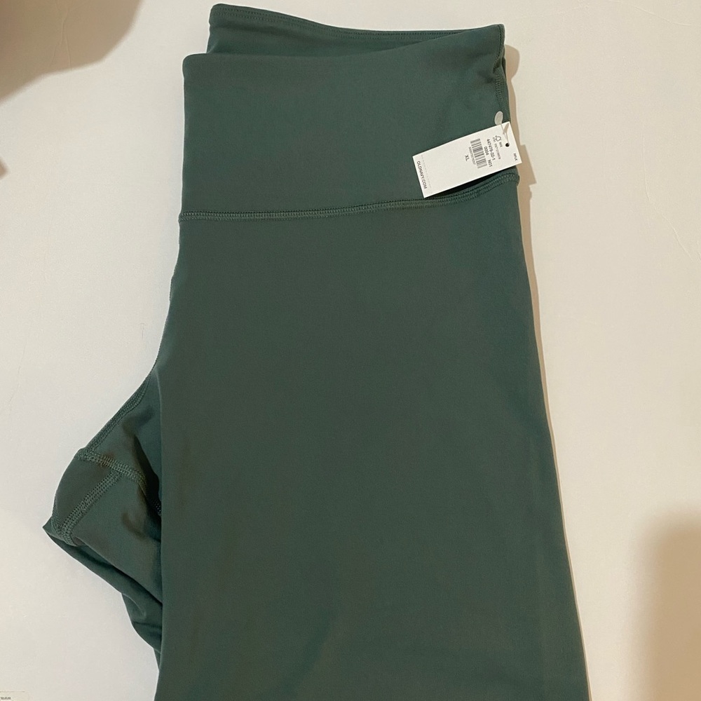 Old Navy Forest Green Bike Shorts
